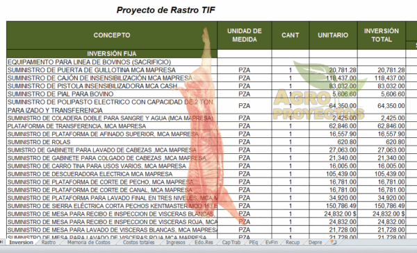 proyecto de rastro TIF